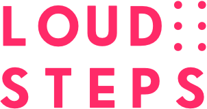 Loud steps logo